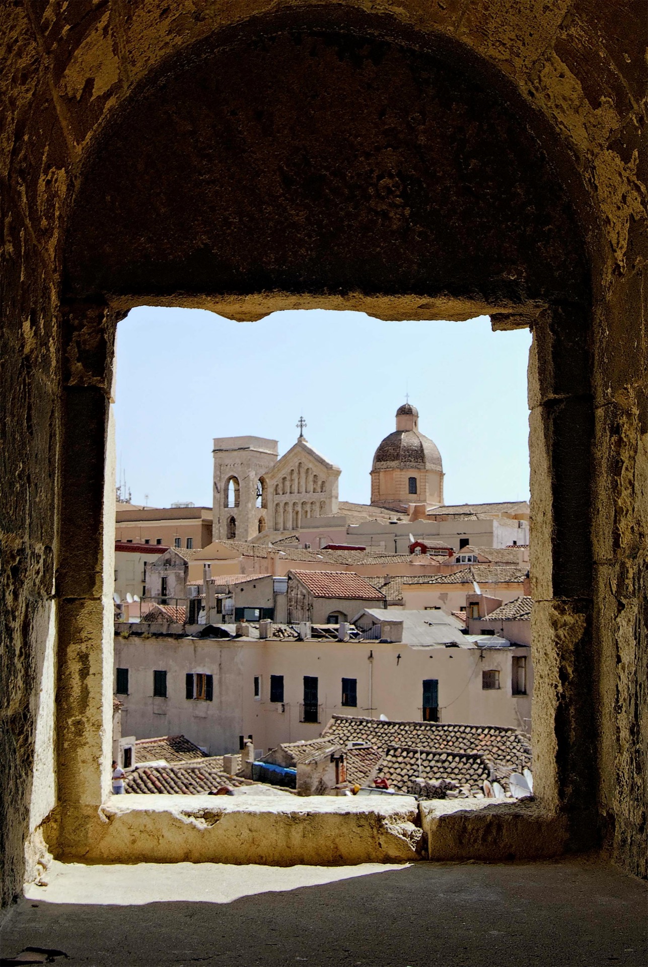 Torre dell'Elefante nel quartiere Castello di Cagliari